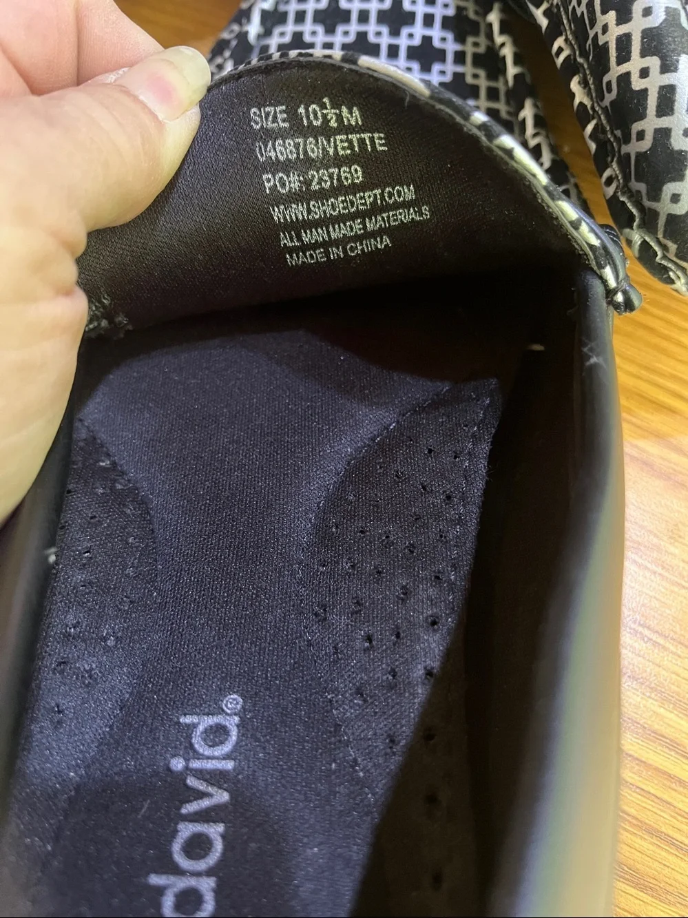 Robert David stylish black
